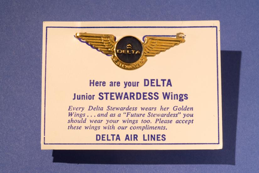 Western Air Lines Junior Stewardess Wings