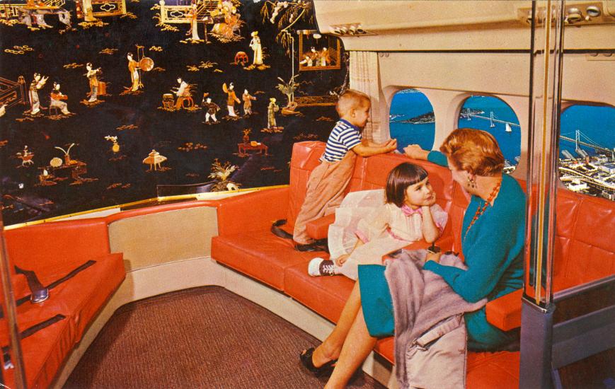 PSA Interior postcard