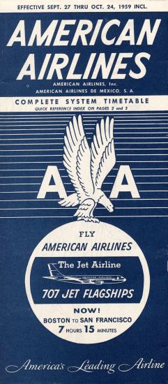 American Airlines Timetable