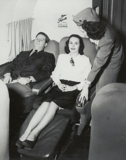 Pan Am Douglas DC-4 Cabin