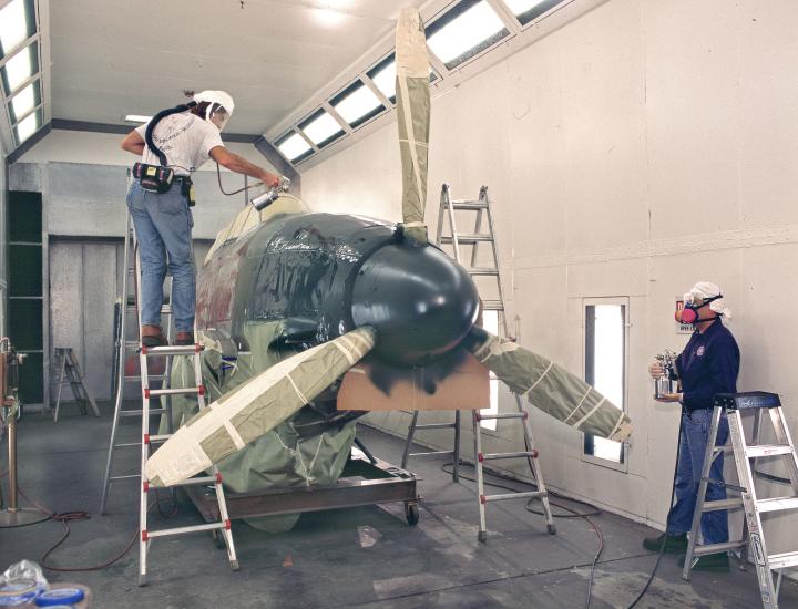 Restoration at the Garber Facility