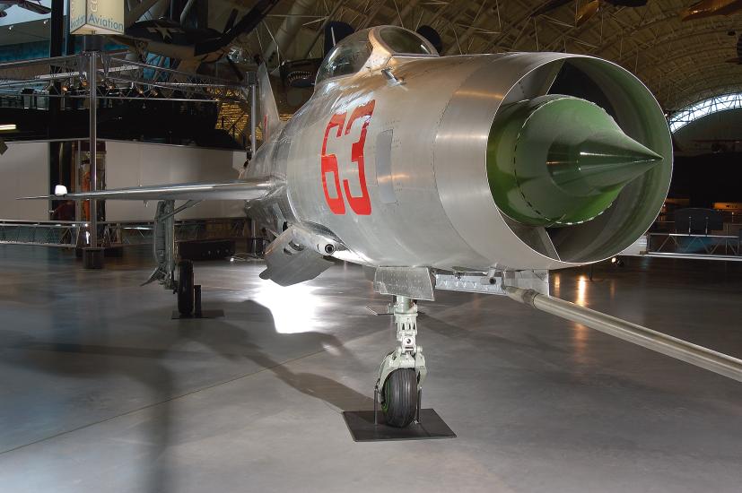 Mikoyan-Gurevich MiG-21F "Fishbed C" at the Udvar-Hazy Center