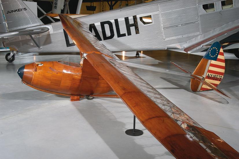 Bowlus BA-100 Baby Albatross at the Udvar-Hazy Center