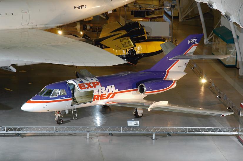 Dassault Falcon 20 at the Udvar-Hazy Center