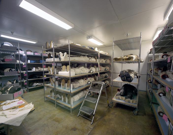 Spacesuit Storage at the Garber Facility