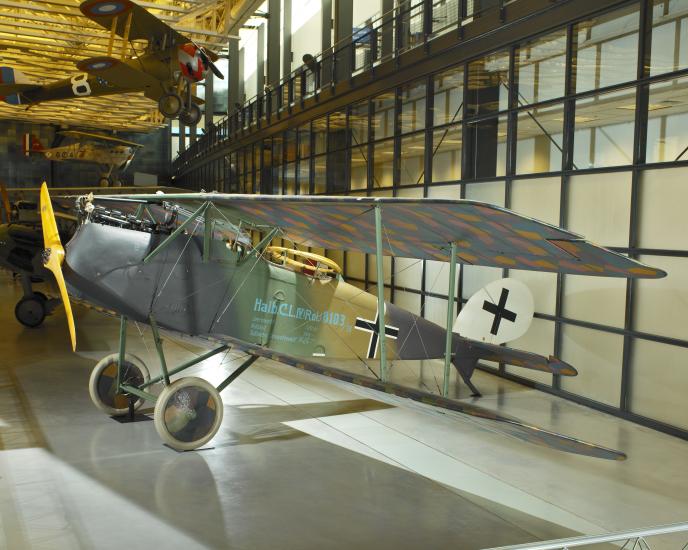 Halberstadt CL.IV at the Steven F. Udvar-Hazy Center