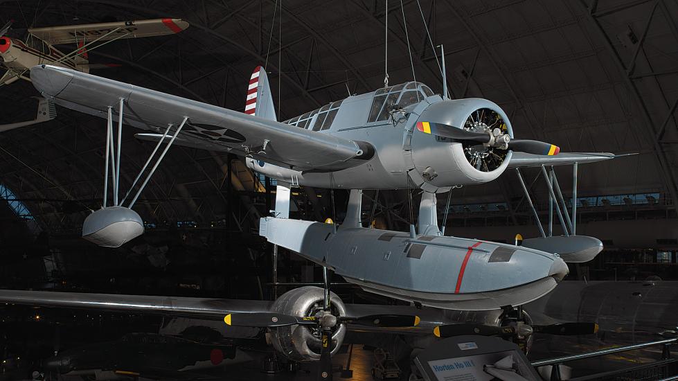 Vought-Sikorsky 0S2U-3 Kingfisher at the Udvar-Hazy Center