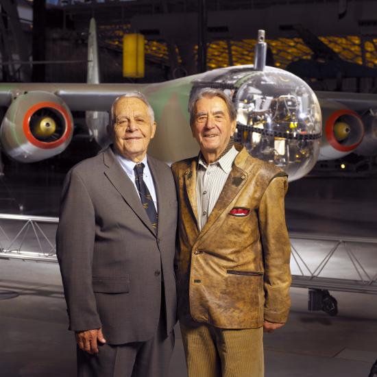 Don Lopez and Luftwaffe Pilot Wilhelm Kreissmann