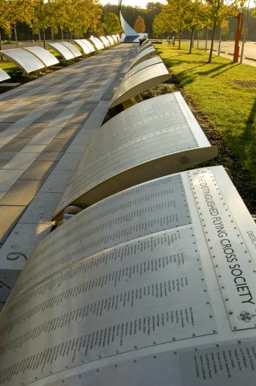 Wall of Honor at the Udvar-Hazy Center