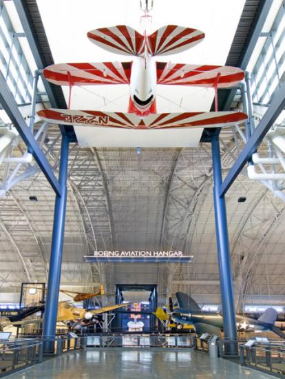 Boeing Aviation Hangar at the Steven F. Udvar-Hazy Center