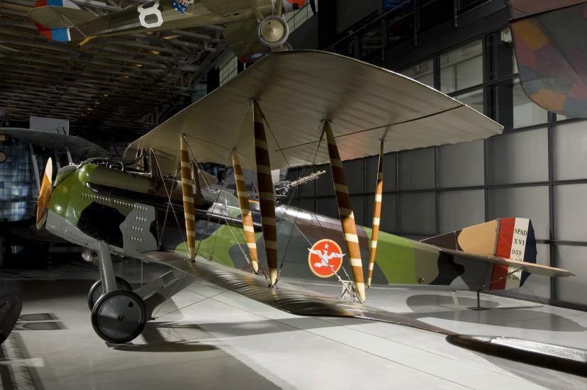 Spad XVI at the Steven F. Udvar-Hazy Center