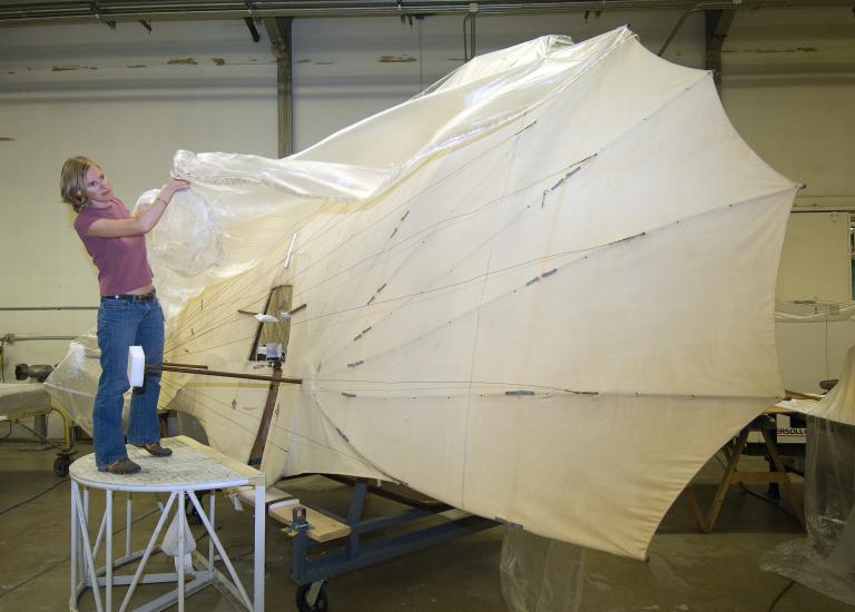 Lilienthal Glider at the Paul E. Garber Facility