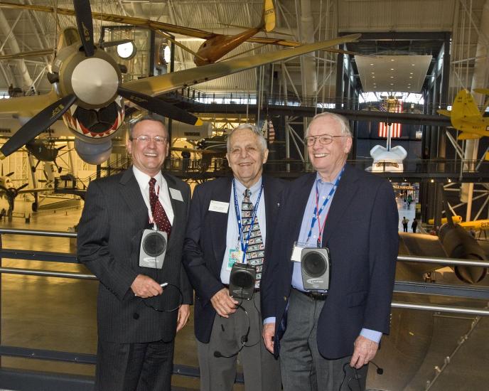 Joe Anderson, Don Lopez, and Neil Armstrong