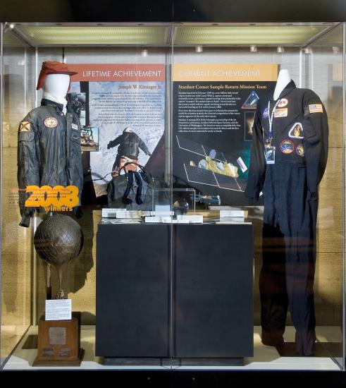 Trophy 2008 Case at the Smithsonian National Air and Space Museum