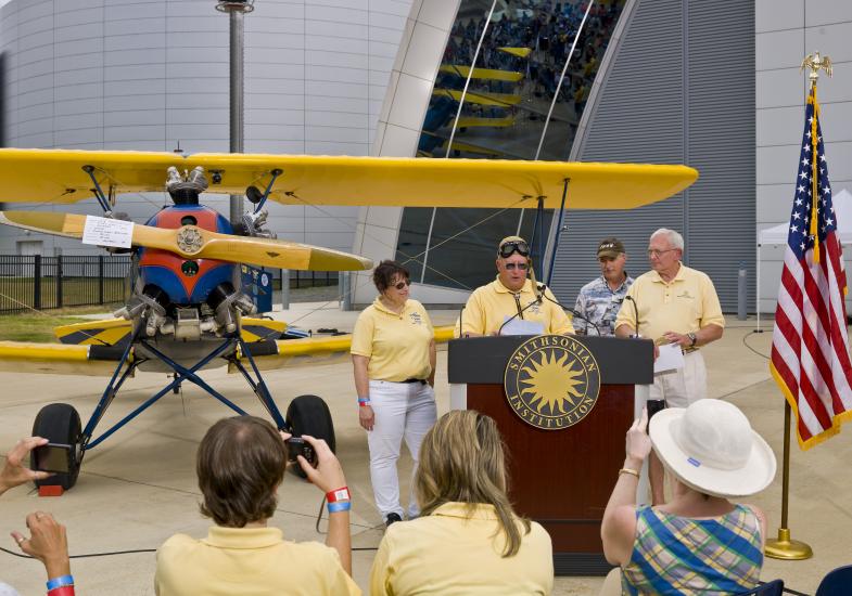 Fleet Model 2 "Plane Jane" Donation Ceremony