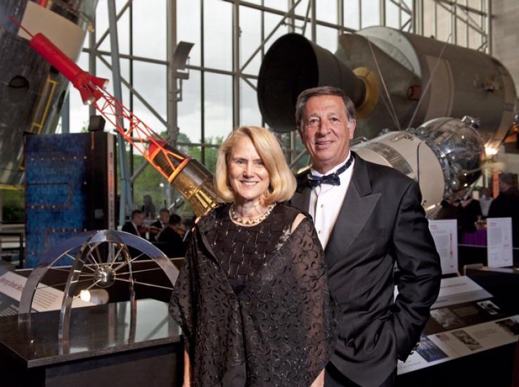 Board member Jim Guyette and his wife, Kay, at the 2011 Trophy Awards 