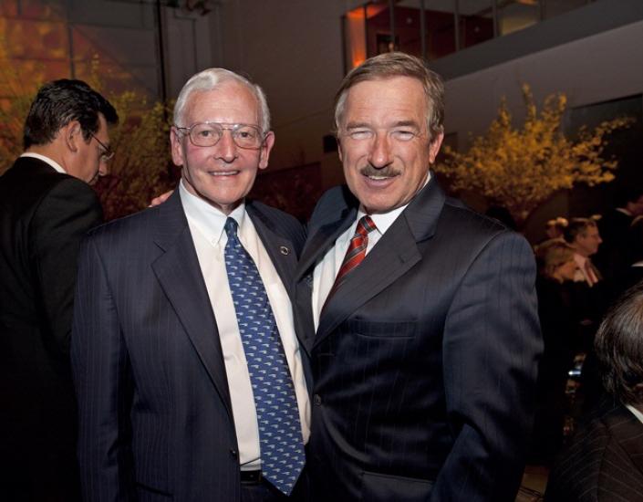 Gen. J.R. "Jack" Dailey and Steven Udvar-Hazy