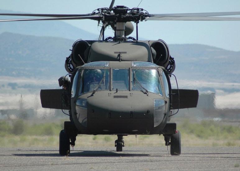 US Army UH-60 Blackhawk Helicopter