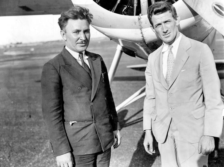 Wiley Post and Harold Gatty