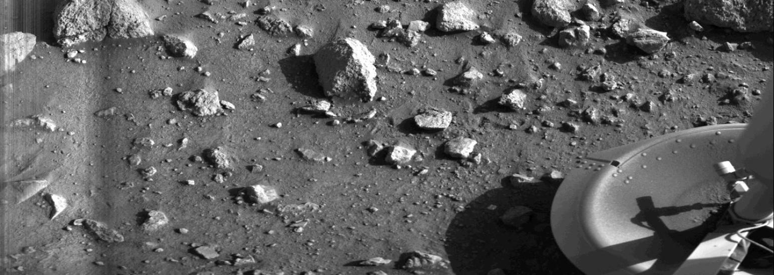 Viking 1: First Image from Surface of Mars