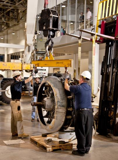 Sikorsky JRS-1 Assembly in Restoration Hangar