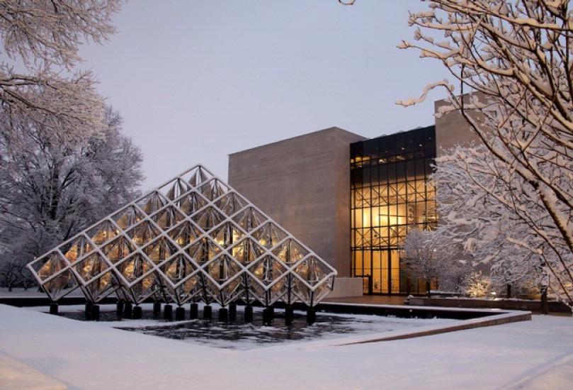 National Air and Space Museum in Winter