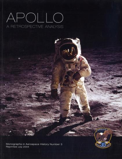 Book cover: Apollo, A Retrospective Analysis