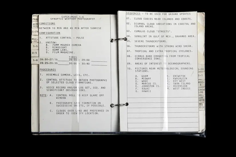 Gemini 10 Experiment Log Book