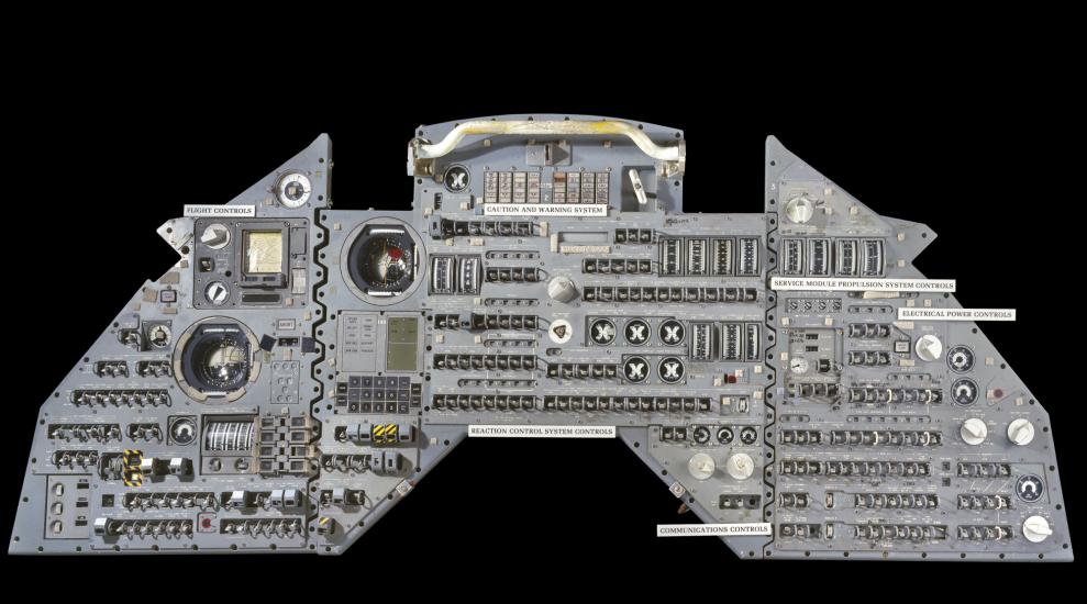 Apollo Command Module Main Display