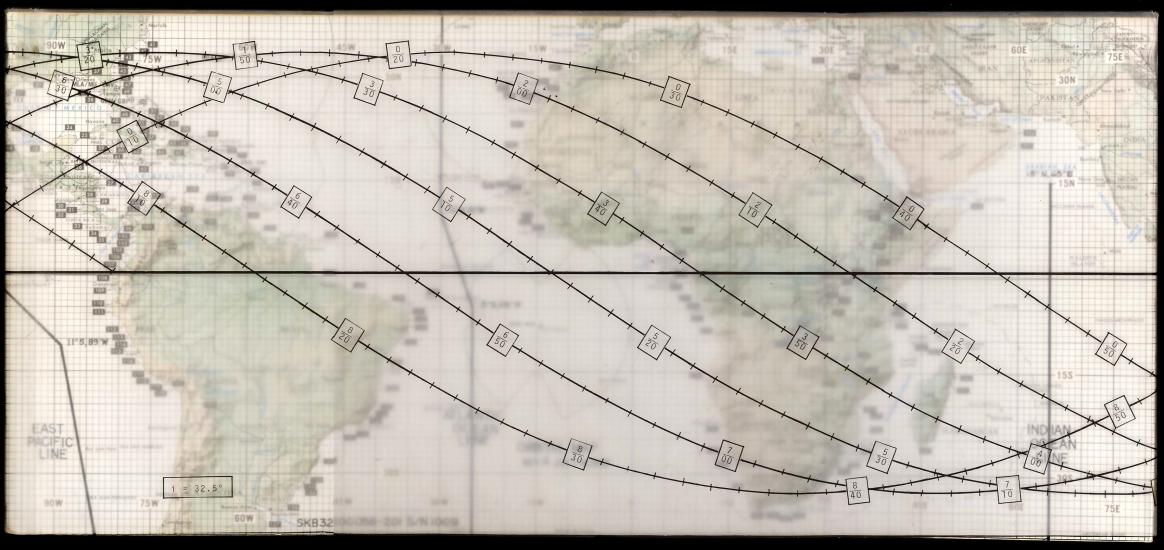 Apollo Earth Orbital Map