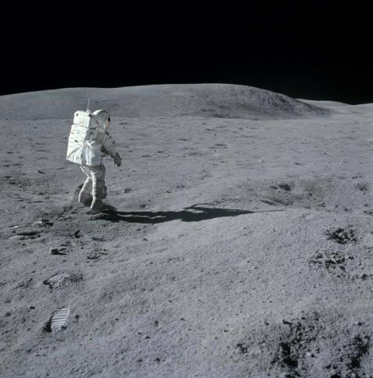 Charlie Duke on the Moon (Apollo 16)