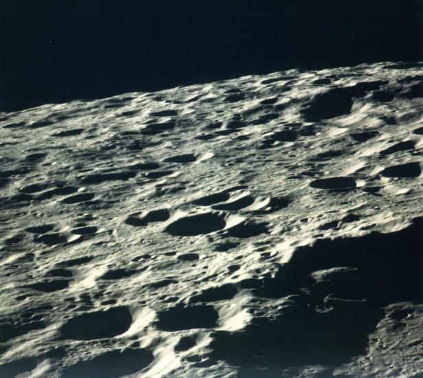 Lunar Surface as viewed from Apollo 16