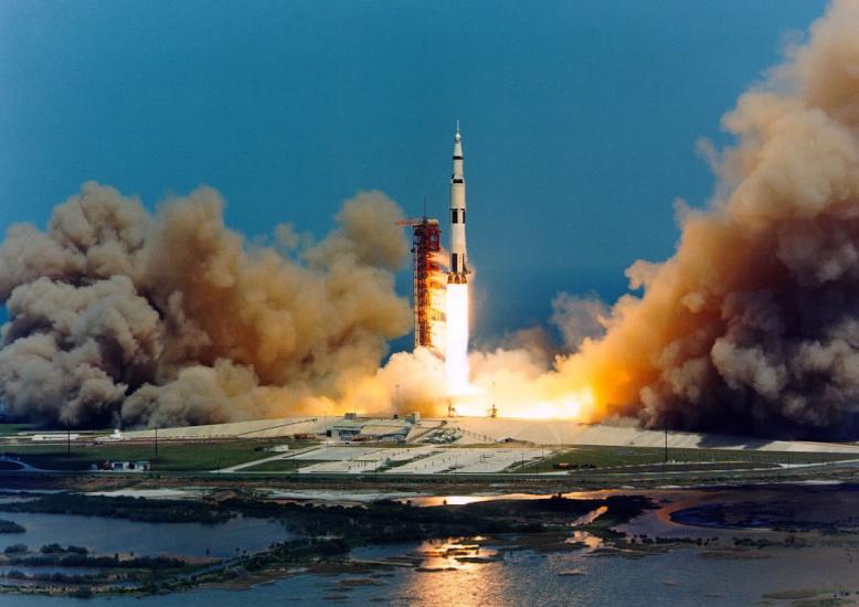 Apollo 16 Liftoff