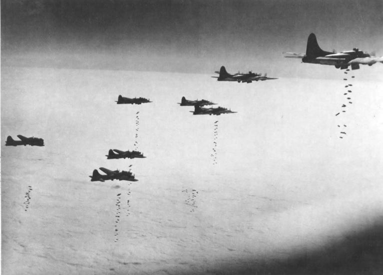 B-17s in Formation