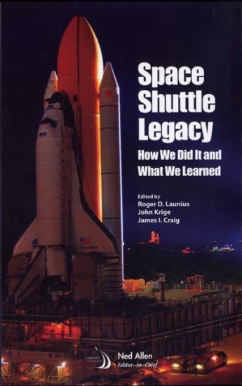 Book cover: Space Shuttle Legacy