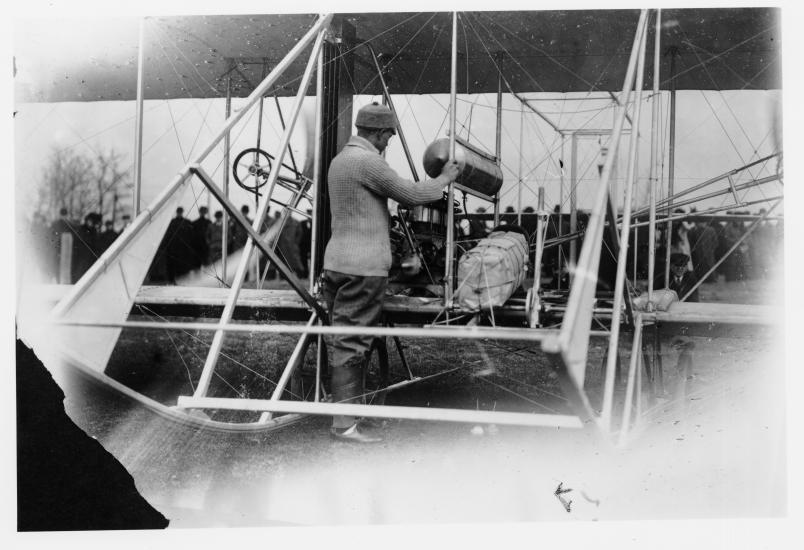 First Commercial Airplane Flight