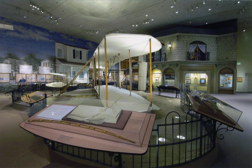 1903 Wright Flyer on Display