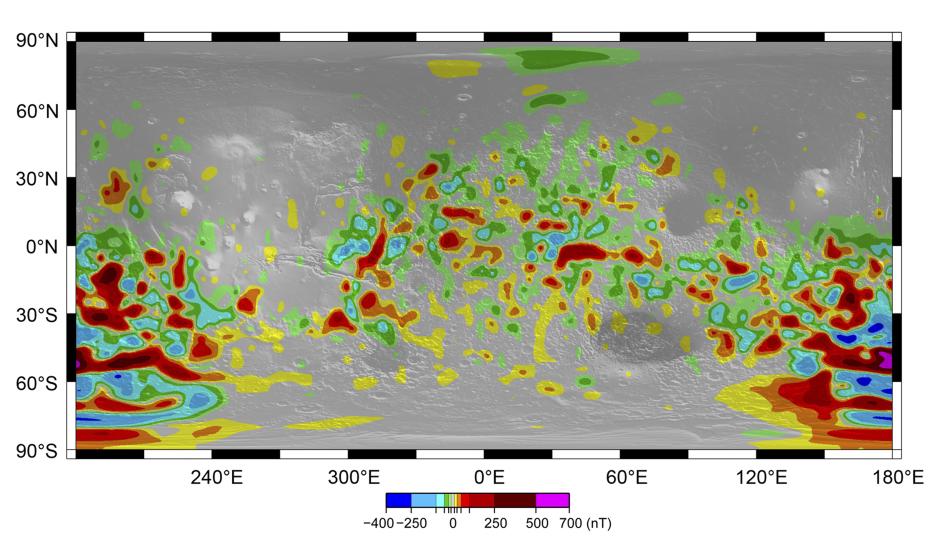 Mars Magnetic Features