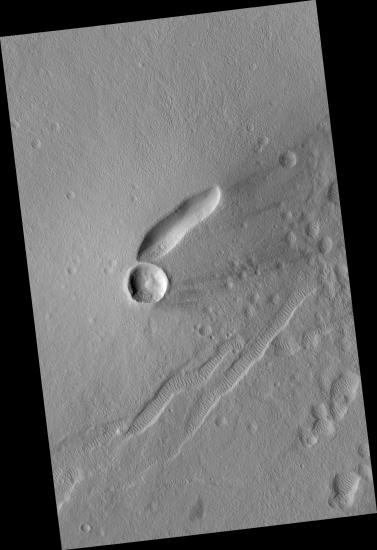 Mareotis Tholus, Mars