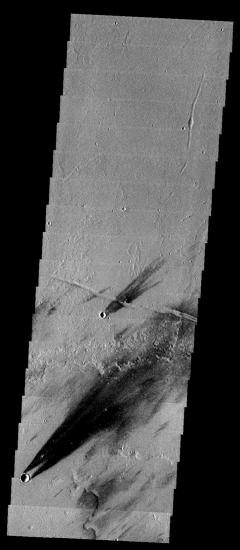 Wind Streaks, Mars