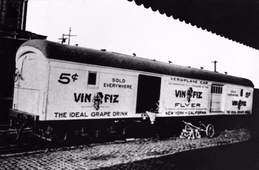 The Vin Fiz "Hangar" Car