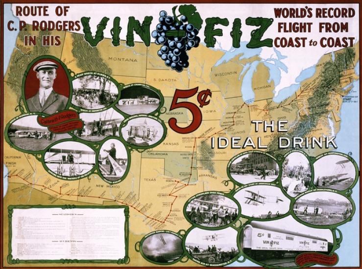 Vin Fiz Poster