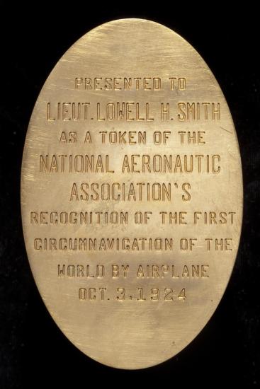 National Aeronautic Association Medal (Back)