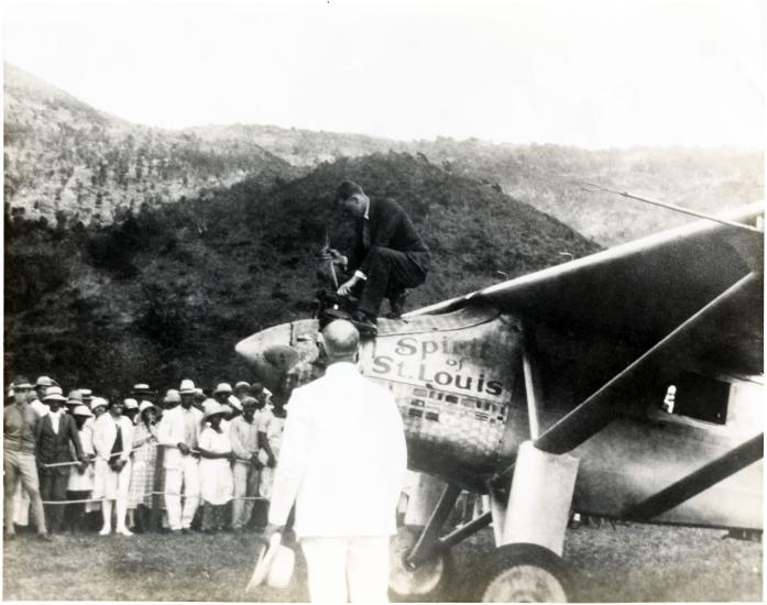 Charles Lindbergh in the Virgin Islands