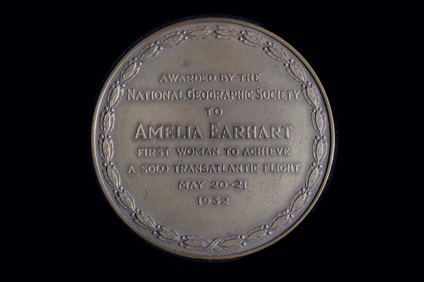 National Geographic Society Medal (Back)