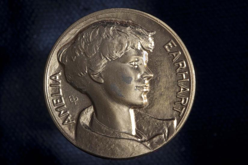 Amelia Earhart Medal (Front)