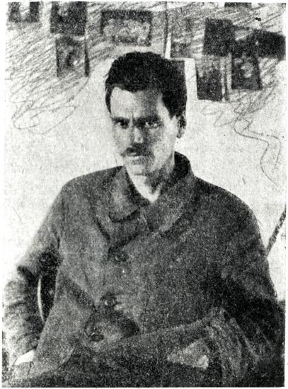 Yuri Vasilievich Kondratyuk, a white male physicist, poses informally.