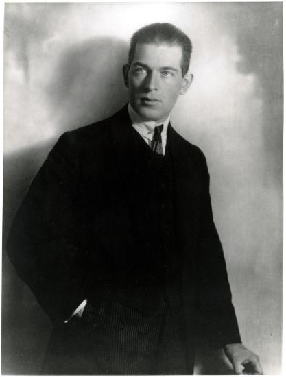 Max Valier, a white male, poses formally.