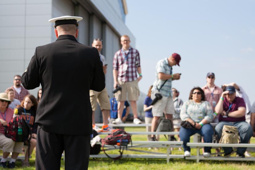 Douglas DC-3 Pilot at Become a Pilot Day 2014 Social