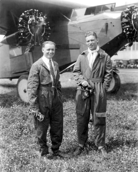 Lt. Albert Hegenberger and Lt. Lester Maitland